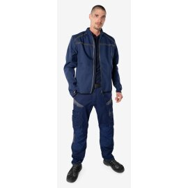 Arbeitshose 2555 STFP FRISTADS Marine/Dunkelgrau Gr. D104