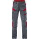 Arbeitshose 2555 STFP FRISTADS Grau/Rot Gr. D120