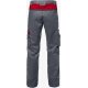 Arbeitshose 2555 STFP FRISTADS Grau/Rot Gr. D120