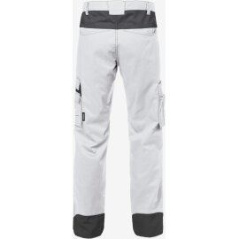 Arbeitshose 2555 STFP FRISTADS Weiß/Grau Gr. C54