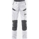 Arbeitshose 2555 STFP FRISTADS Weiß/Grau Gr. C54