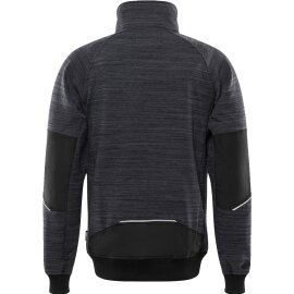 Sweatjacke 7052 SMP FRISTADS Grau/Schwarz Gr. 4XL