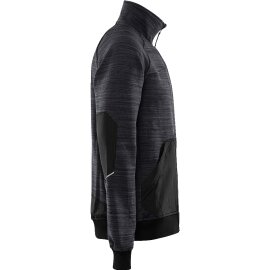 Sweatjacke 7052 SMP FRISTADS Grau/Schwarz Gr. 4XL