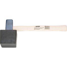 Plattenlegerhammer eckig 1500 g