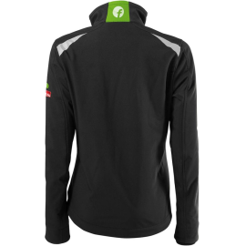 Damen-Softshelljacke twenty four Fortis Gr. XXL schwarz/limegreen