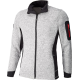 Strick-Fleece-Jacke Christoph FHB Gr. M grau-schwarz