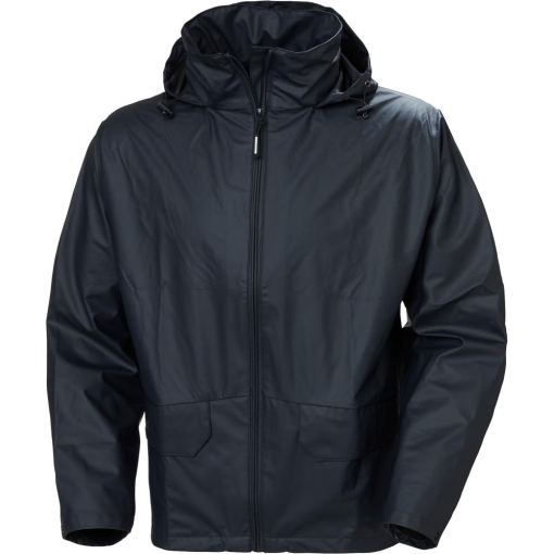 Stretch-Regenjacke Voss Gr. L navy