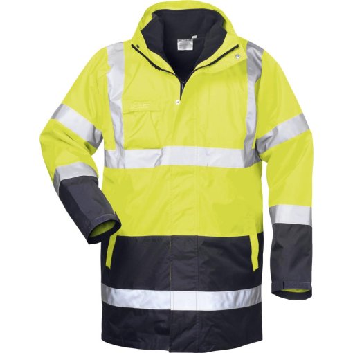 Warnschutzparka Spencer Gr. S gelb/marine