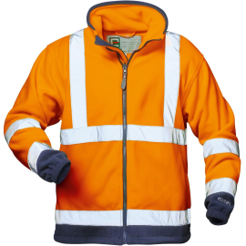 Warnschutz-Fleece-Jacke Benedikt/Valentin