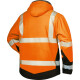 Warnschutz-Softshell-Jacke Lukas Gr. 2XL orange/schwarz