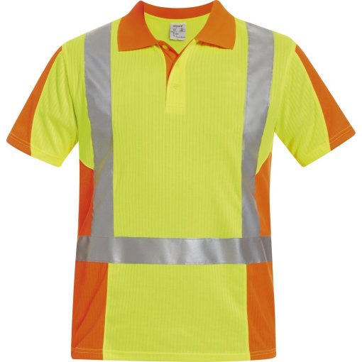 Warn-Poloshirt Zwolle gelb/orange