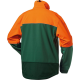 Softshell-Jacke Sanddorn grün/orange
