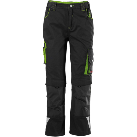 Kinder-Bundhose twenty four schwarz-limegreen