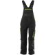 Kinder-Latzhose twenty four schwarz-limegreen Gr. 134-140