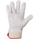 12 Paar Rindvolllederhandschuh Stierkopf Classic Gr. 8