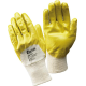 Nitrilhandschuh Mechanic gelb Fortis
