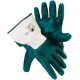 Nitrilhandschuh Mechanic blue mit Stulpe Fortis