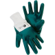 Nitrilhandschuh Mechanic blue mit Strickbund Fortis