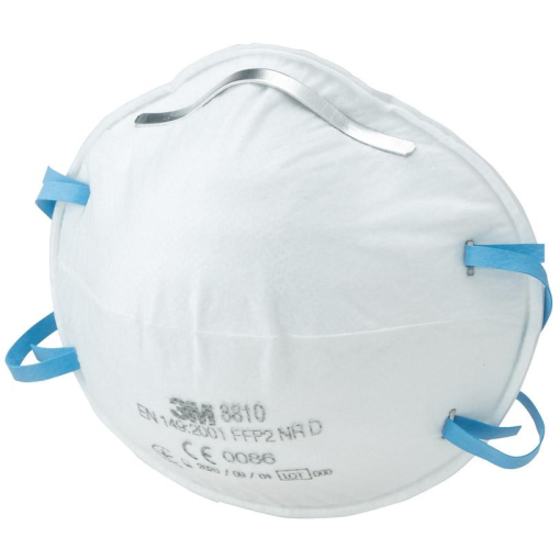 20 Stück Atemschutzmasken 3M Partikelmasken ohne Ventil FFP2 8810