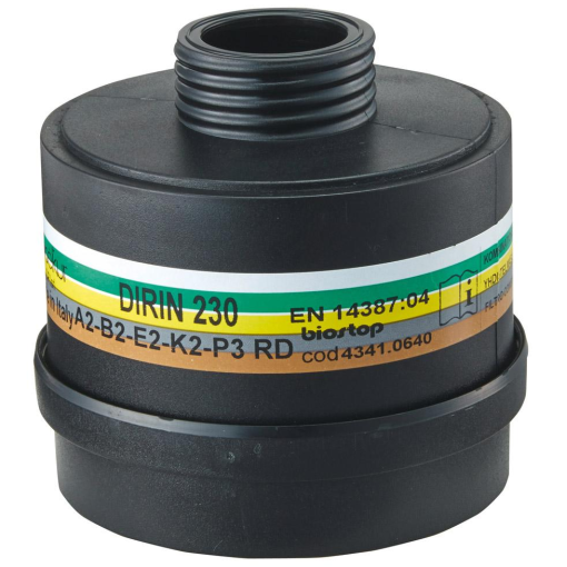 Mehrbereichs-Kombinationsfilter DIRIN 230 A2B2E2K2–P3R D