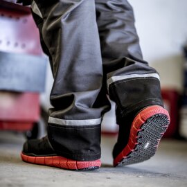 Sicherheitsschuhe Sonic Step S1 7440 schwarz / rot Gr. 38
