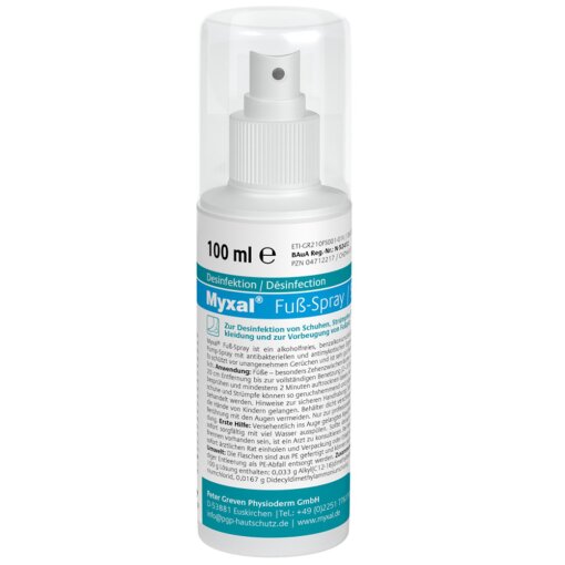 Fuß-Spray MYXAL alkoholfrei