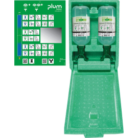 Augenspülstation DUO 4816 inkl. 2 Flaschen 1000 ml...