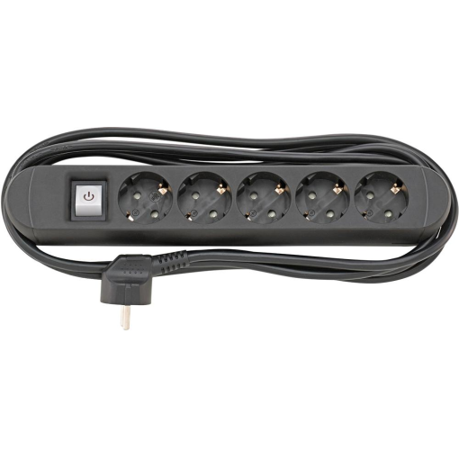 Steckdosenleiste mit Magnet H05VV-F 3G1,5 Fortis