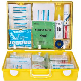 Erste-Hilfe-Koffer Extra+ Industrie DIN 13157 gelb