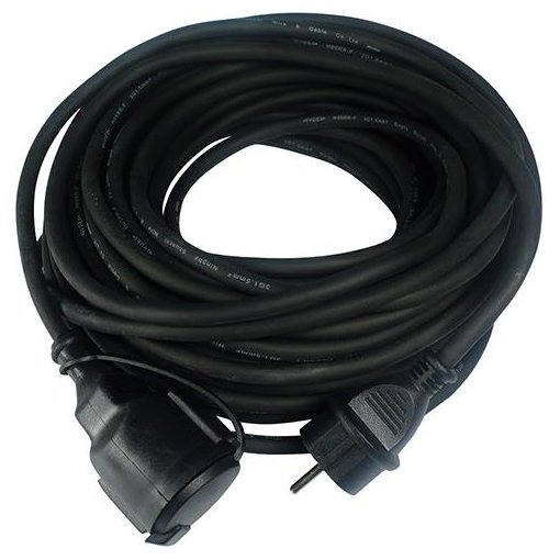 Verlängerungskabel Gummi H05RR-F 3G1,5 10 m Fortis