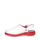 Berufsschuhe Clog Dynamic 7313 Abeba Weiß/Rot Gr. 45