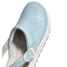 Berufsschuhe Clog Active 87080 Abeba blau perforiert mit Schnalle Gr. 40