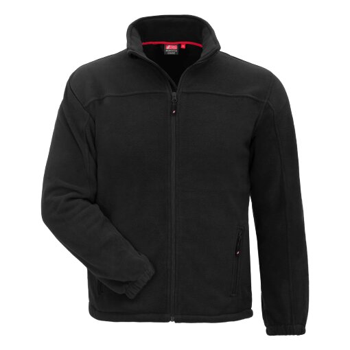 Fleece-Jacke Motion Tex Plus 7040 Schwarz Gr. 4XL