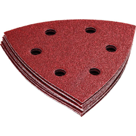 10 Stück Klett-Schleifblatt-Set 60, 80, 100, 120, 180