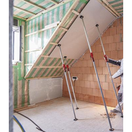 Decken- und Montagestütze 145-250 cm Pumpgriff