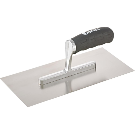 Glättekelle rostfrei 280 x 130 mm Softgriff Fortis