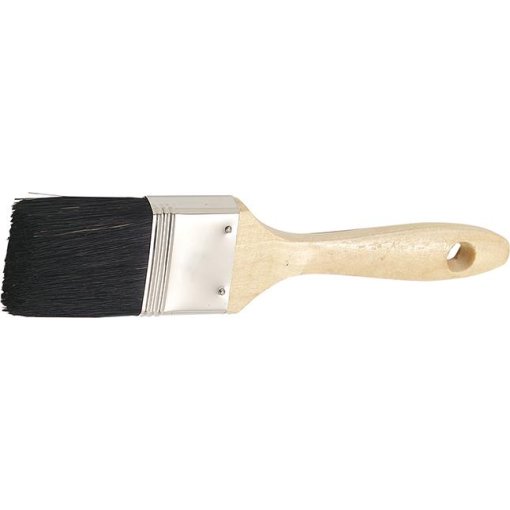 Maler-Lackierpinsel vernickelt Borstenmischung 60 mm