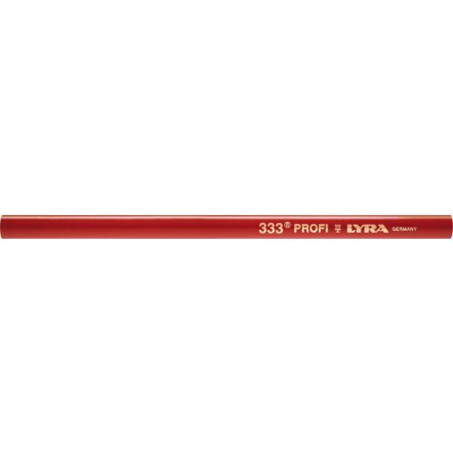 Zimmermanns-Bleistift 333 oval rot 30 cm