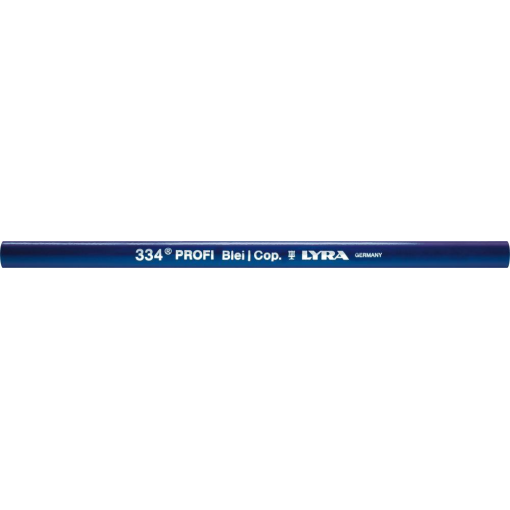 Blei-Kopierstift 334 oval blau 24 cm