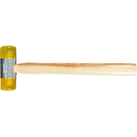 Kunststoffhammer gelb Fortis