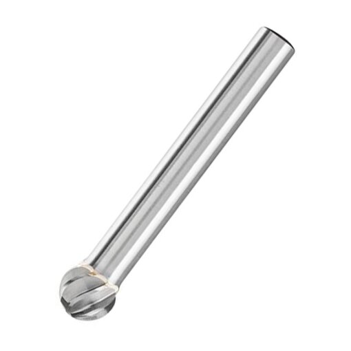 HM-Frässtift KUD Kugelform Zahnung INOX Pferd