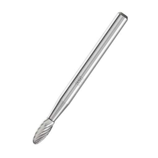 HM-Kleinfrässtift B Flammenform Zahnung 5 Pferd