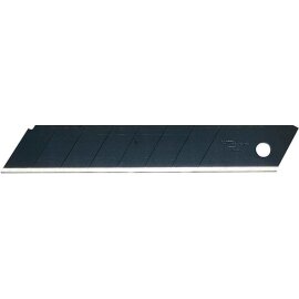 LUTZ BLADES® Abbrechklinge/Cutterklinge black 18mm á 10 Stück