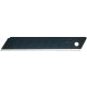 LUTZ BLADES® Abbrechklinge/Cutterklinge black 18mm á 10 Stück