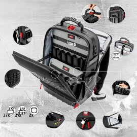 KNIPEX® Werkzeugrucksack Modular X18 002150 LE leer