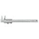 Messschieber inox matt für Innennuten 20 - 160 mm