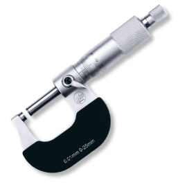 Bügelmessschrauben active Hartmetallmessflächen