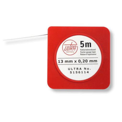 Fühlerlehrenband active Bandstahl federhart 0,1 mm