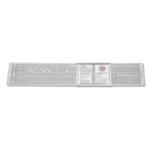 DIN Gewindeschieber 250x50x0,5mm