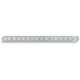 Maßstab biegsam Federbandstahl rostfrei Teilung A:1/1mm+1/1mm 200/13x0,5mm